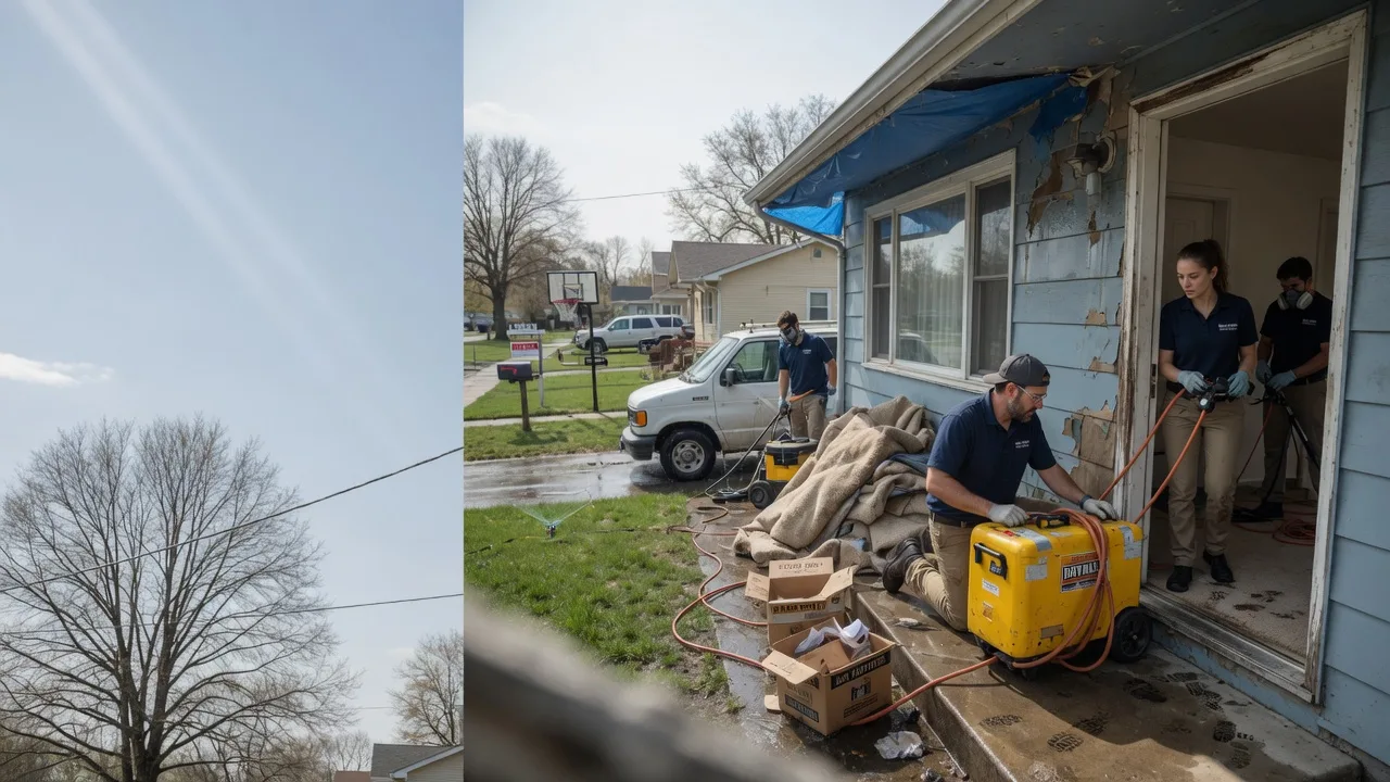 Basement Flood Cleanup in Brownstown, IN near me